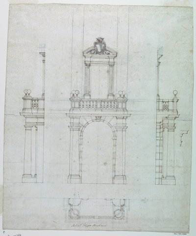 Door Case and Frame of a Door by Filippo Marchionni